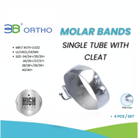 MOLAR BANDS -SINGLE-WITH CLEAT