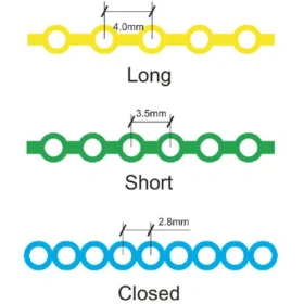 3B ORTHO-Power Chain-1roll/pk